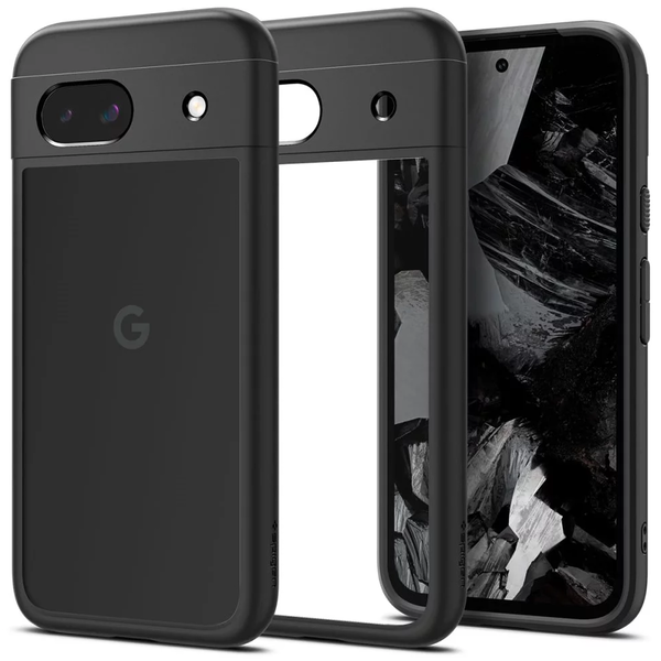 Spigen Ultra Hybrid Google Pixel 8a tok átlátszó-fekete (ACS07262)