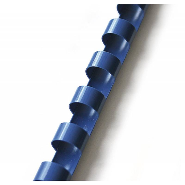 Argo 5 mm műanyag spirál 10 laphoz - Kék (100 db / csomag)