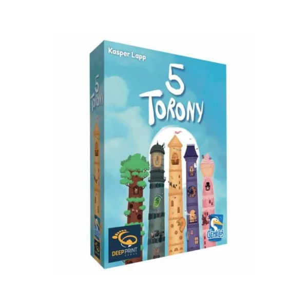 Gém Klub 5 torony taktikai kártyajáték 2-5 játékosnak