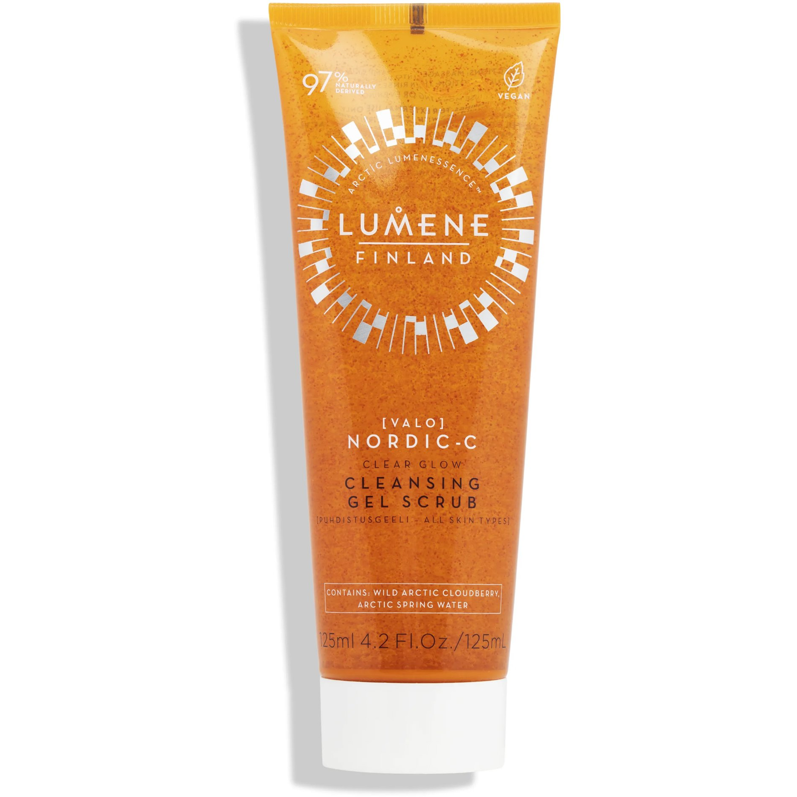 LUMENE Nordic C Clear Glow Cleansing Gel Scrub 125 ml (6412600818130)