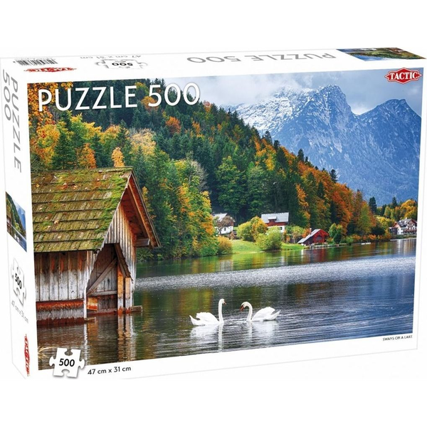 Tactic 56651 puzzel Legpuzzel 500 stuk(s) Liggend