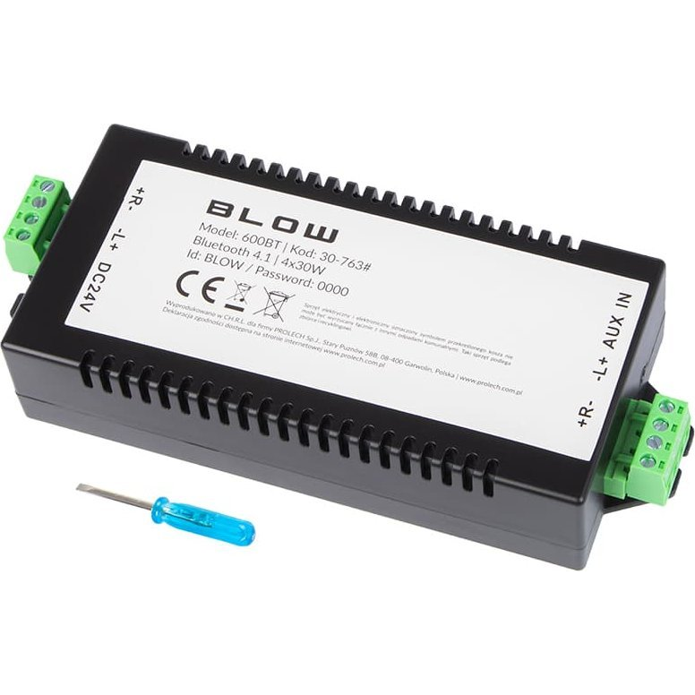 Blow Bluetooth Audio Erősítő - 4x30W (30-763#)