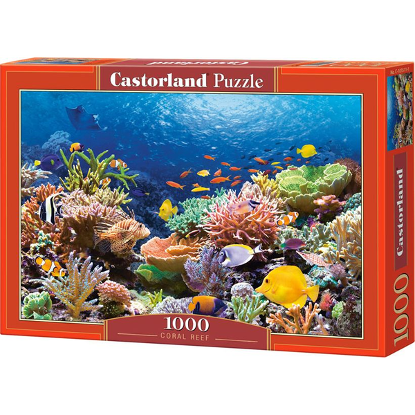 Castorland Coral Reef Fishes 1000 pcs Puslespil 1000 stk Dyr og planter
