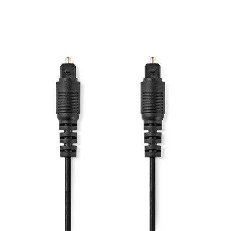 Kabel Nedis Nedis CAGL25000BK20 kabel audio 2 m Toslink Czarny