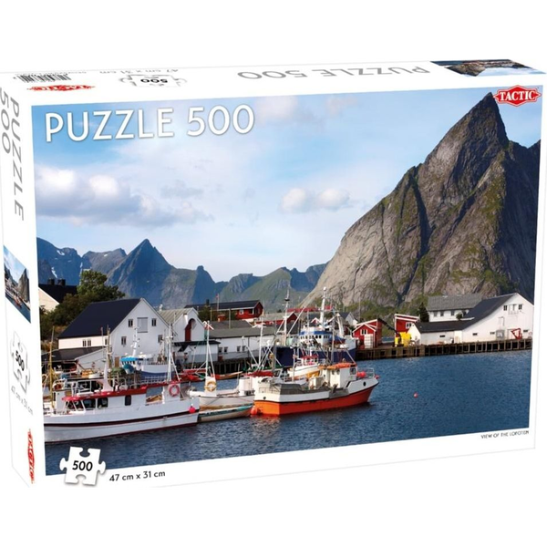 Tactic 56642 puslespil 500 stk Landskab