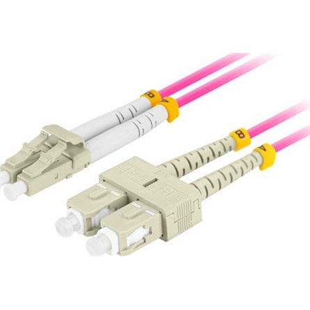 Optický patchcord Mm LC/UPC-SC/UPC Duplex