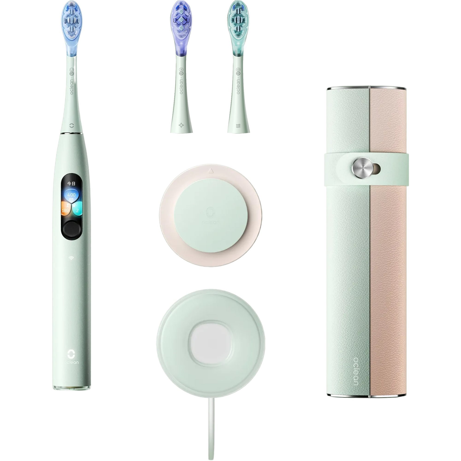 Oclean X Ultra S Elektromos Fogkefe Zöld (6970810553505)