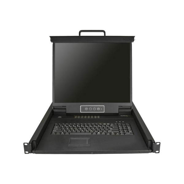 StarTech.com RKCONS1916K rack-konsol 48,3 cm (19") 1280 x 1024 pixel Sort 1U