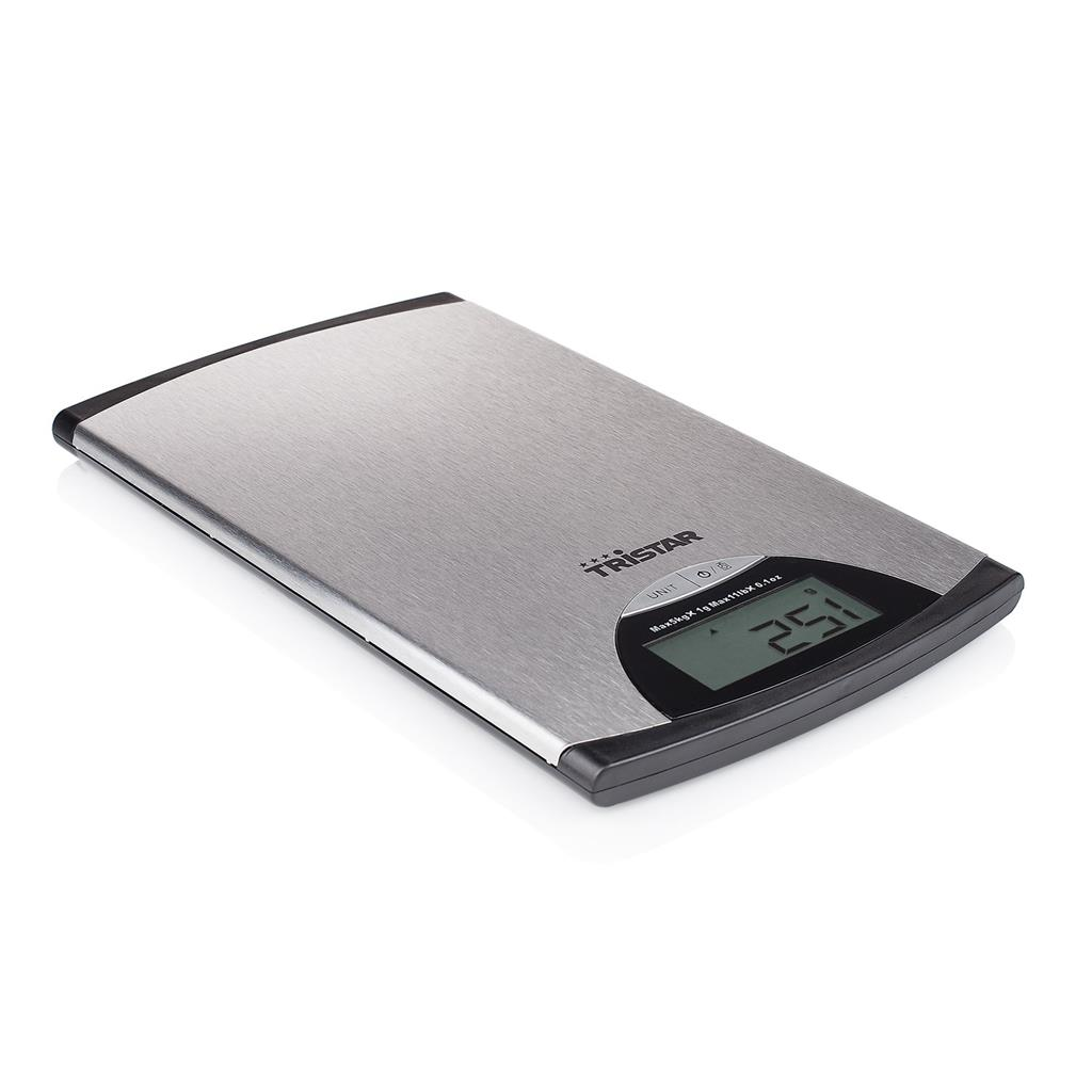 Tristar KW-2435 konyhai mérleg Fémes Téglalap alakú Elektronikus konyhai mérleg (KW-2435)