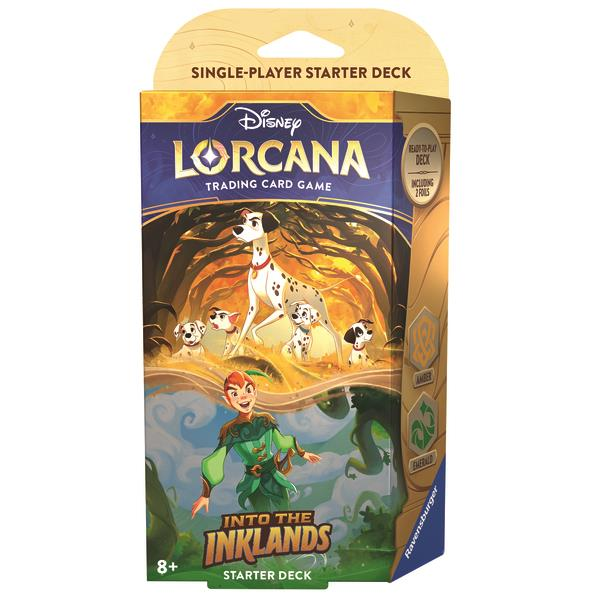 Disney Lorcana: Into the Inklands - Starter Deck Amber and Emerald (4050368982742)