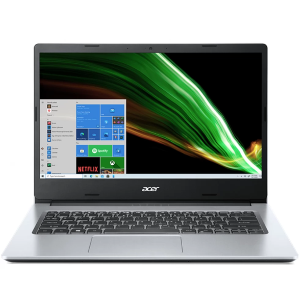 Acer Aspire 14" Intel Celeron N4500 4GB 128GB SSD WIN11 Home ezüst