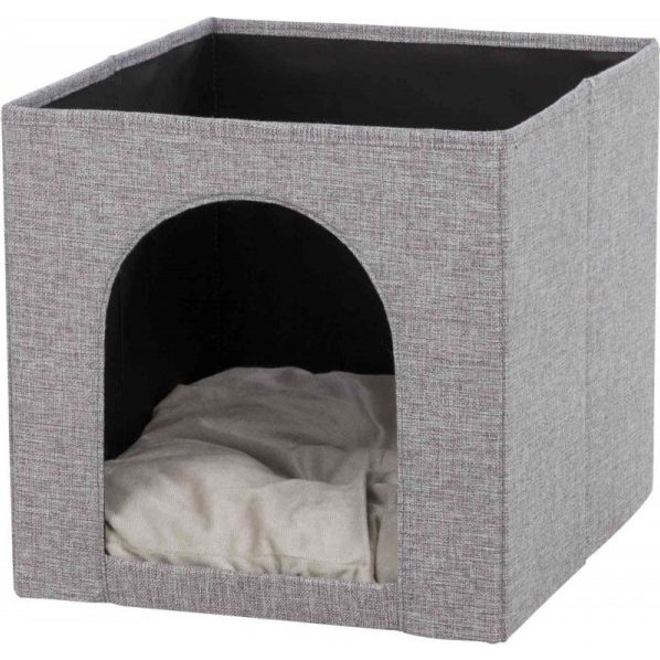 Trixie Cueva Suave Ella Para Estantería, 33×33×37cm, Gris