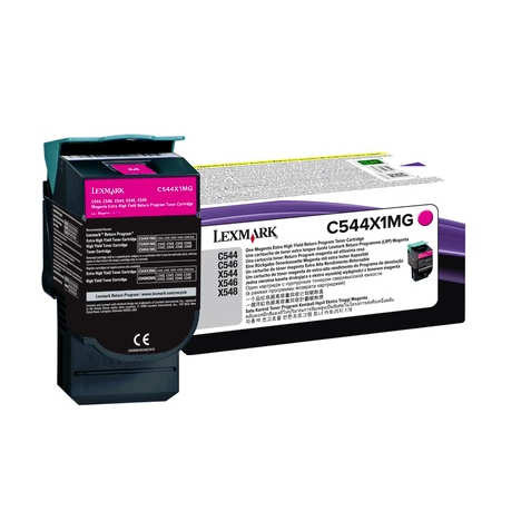 Lexmark C544X1MG Тонер магента 4000 страници Програма за връщане