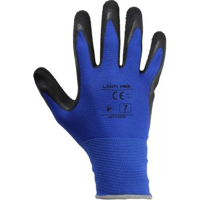 ROKAVICE LATEX ČRNO-MODRE "11" 2XL