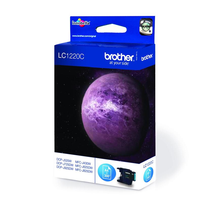 Brother LC-1220C tintapatron 1 dB Eredeti Cián (LC1220C)
