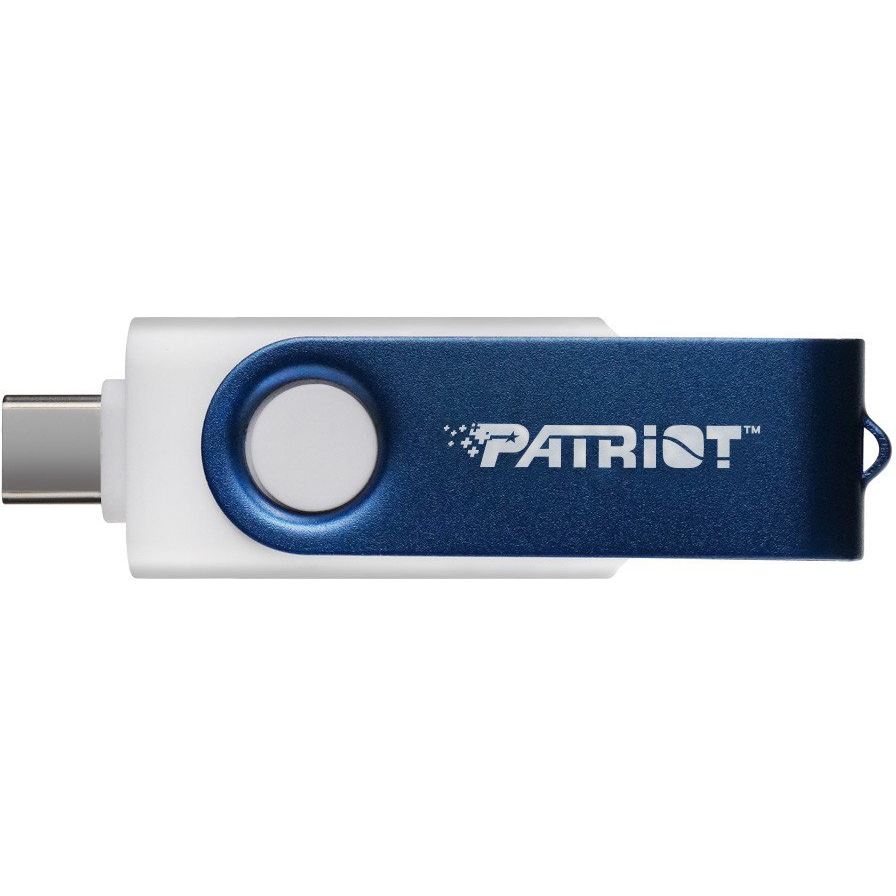 USB флаш памет Patriot Xporter X550 32 GB — PS32GX550AAD, синьо-бяла