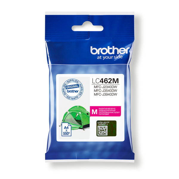 Brother LC462M blækpatron 1 stk Original Standard udbytte Magenta