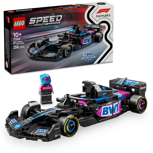 LEGO® Speed Champions BWT Alpine F1® Team A524 versenyautó 77248