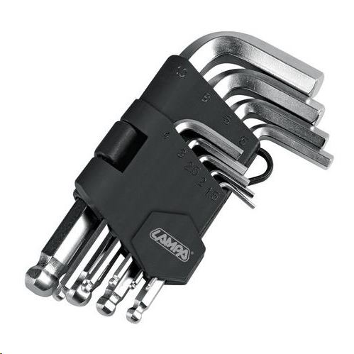 Lampa CR-V imbuszkulcs készlet 9db (66003) (Lampa 66003)