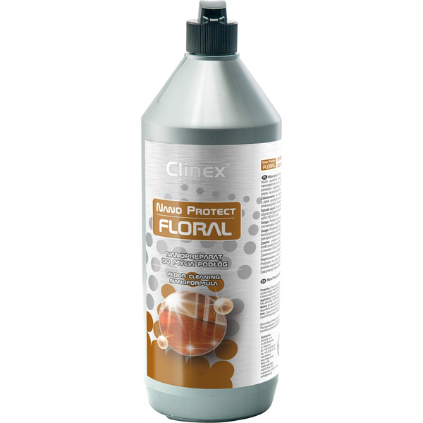 Nanopreparat tekočina za čiščenje tal CLINEX Nano Protect Floral 1L