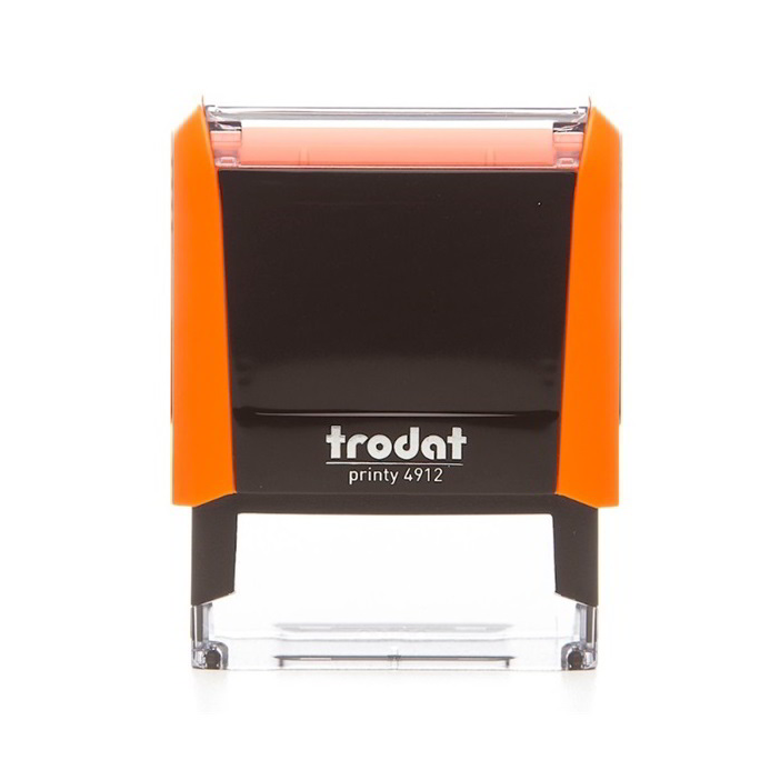Trodat 4912 Printy 4.0 Szövegbélyegző - Neon narancs (4912/NEONN)