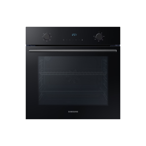 Cuptor incorporabil Samsung NV68A1140BK/OL, Electric, 68 l, Autocuratare catalitica, True convection, Clasa A, Negru