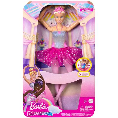 Mattel Barbie: tündöklő Szivárványbalerina szőke hajjal (HLC25) (HLC25)