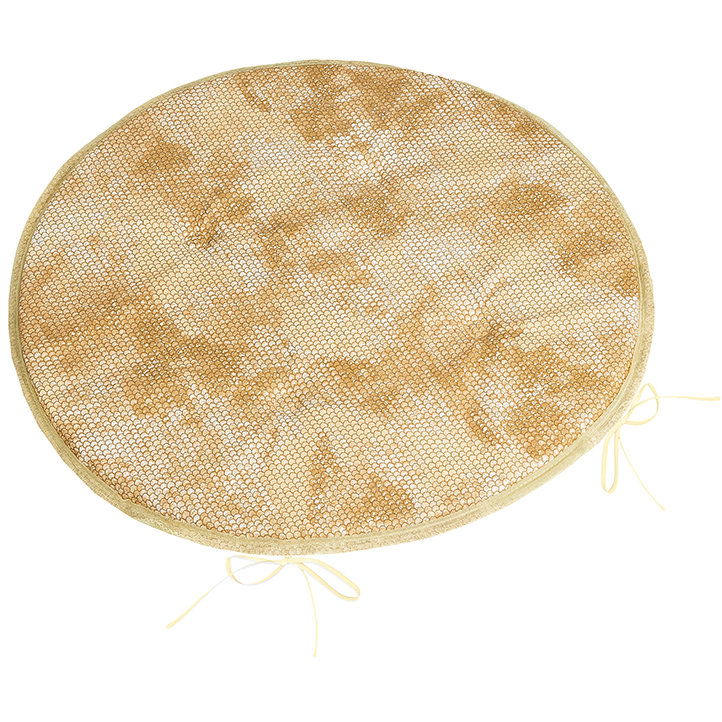 BELLATEX Adéla Seat 79/229 round smooth d.40 cm snakeskin brown (12468)