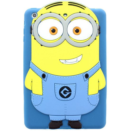 Minions iPad Mini szilikon tok Minion Dave (PDMN-MINI-SILDAVE) (PDMN-MINI-SILDAVE)