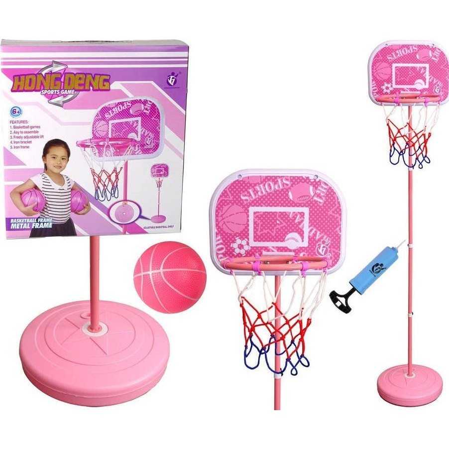 Gyerek Kosárlabda Kerti Rózsaszín 170 cm 13485 (13485)