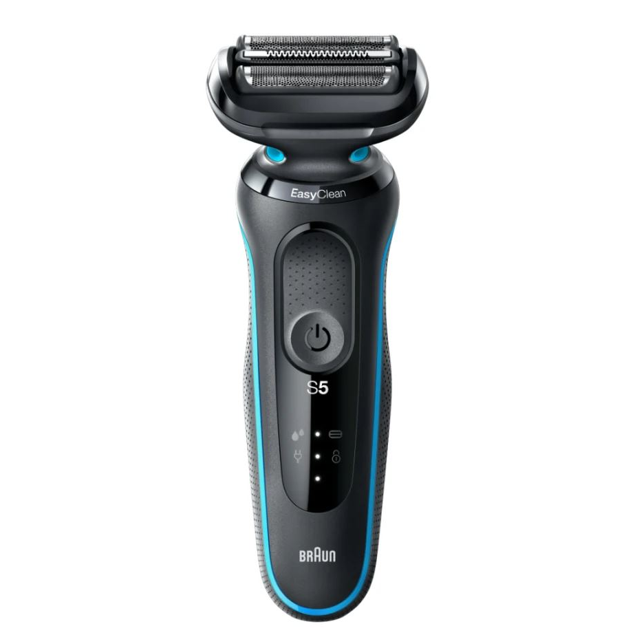 Braun Series 5 51-M1200s Szitaborítású vágófejes borotva Vágó Fekete, Kék (4210201432654)