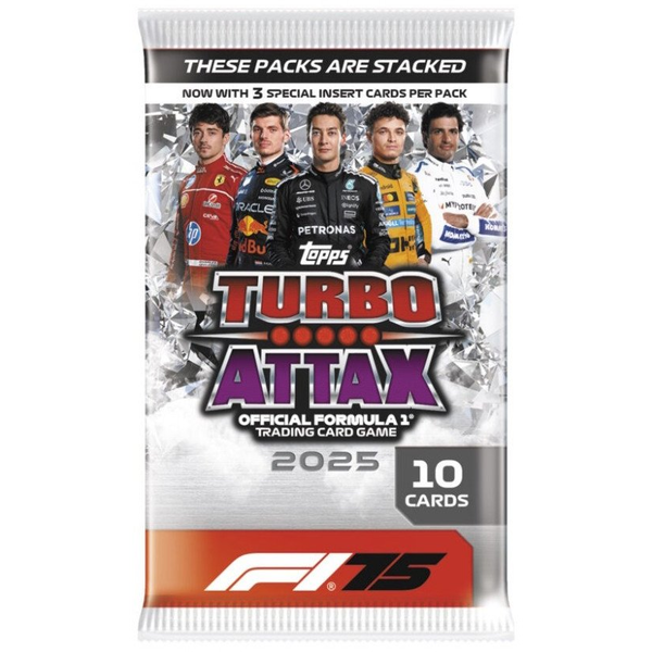 TOPPS FORMULA 1 TURBO ATTAX CARDS CDU