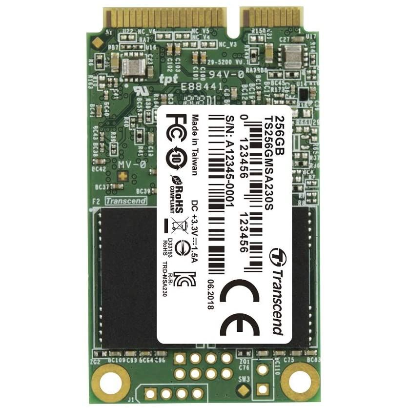 Transcend 230S 256GB mSATA SSD (TS256GMSA230S)