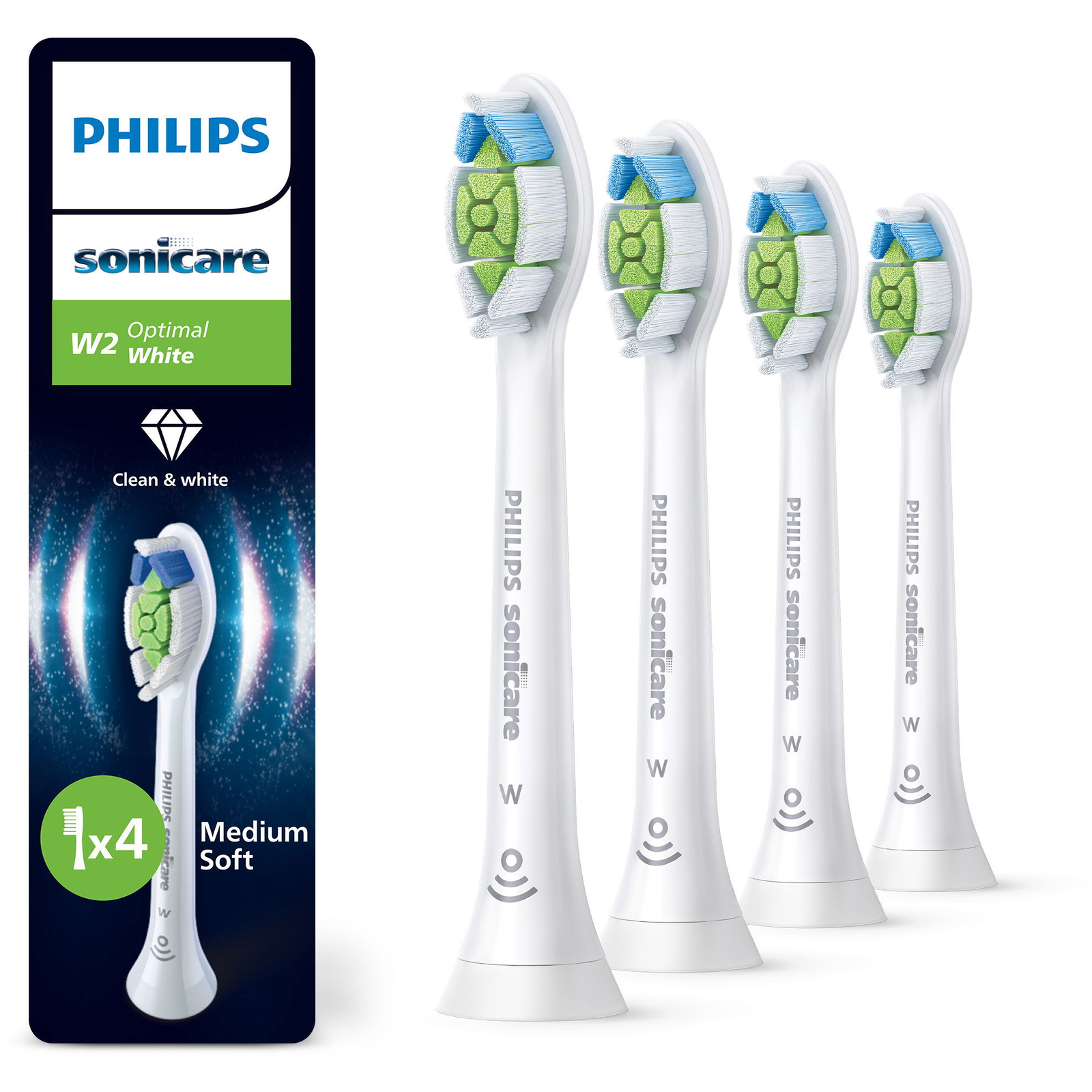 Philips Sonicare Optimal White HX6064/87, 4 db (HX6064/87)
