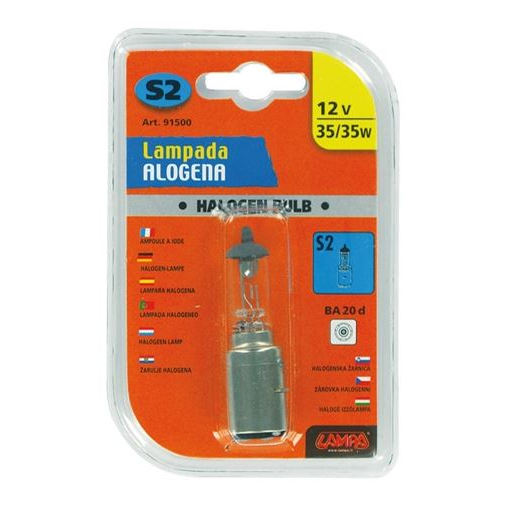 Lampa 12V S2 (BA20d) izzó (0191500) (LA0191500)