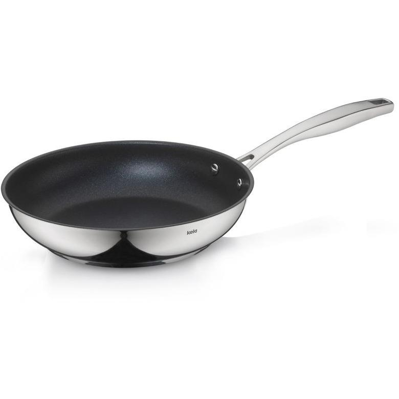 KELA Flavoria, 18/10 rozsdamentes acélból, tapadásmentes felülettel 24 cm, magasság 5,5 cm (KL-10198)