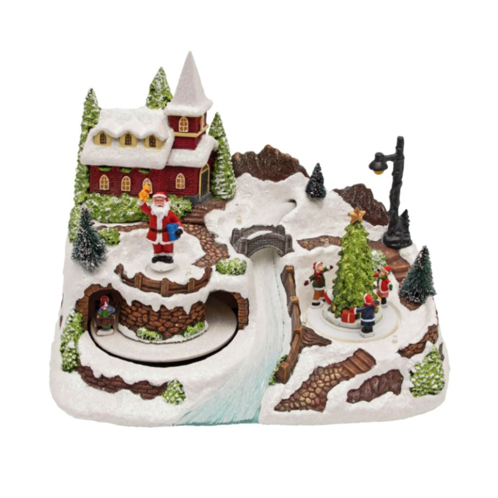 Somogyi DRM 10 világító karácsonyi falu (DRM 10)