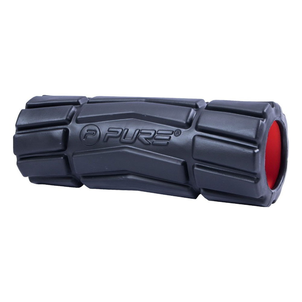 Pure2Improve Edzőhenger - Fekete (36 x 14 cm)