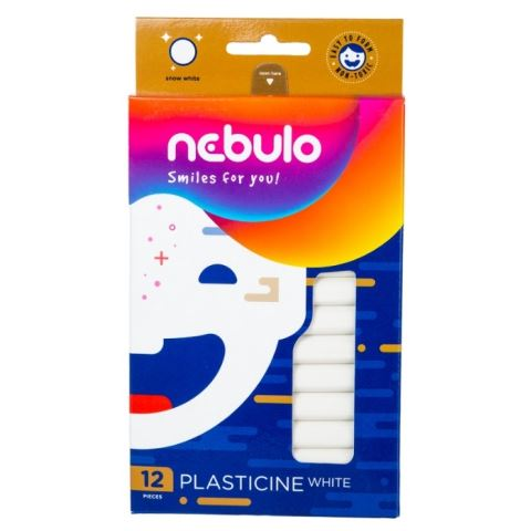 Nebuló Natúr fehér színu gyurmaszett 12db-os (NFEHGY-1-200) (NFEHGY-1-200)