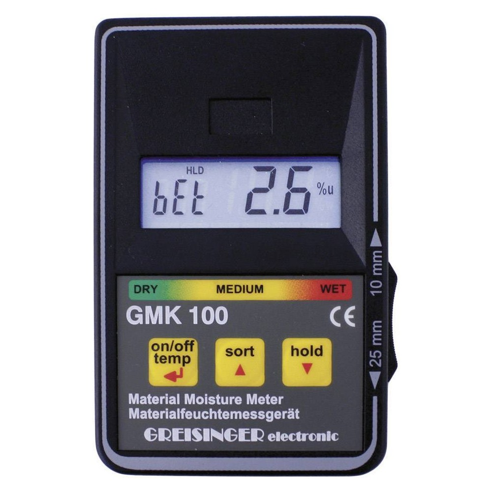 Greisinger GMK 100 fa- és falnedvességmérő műszer (600467)