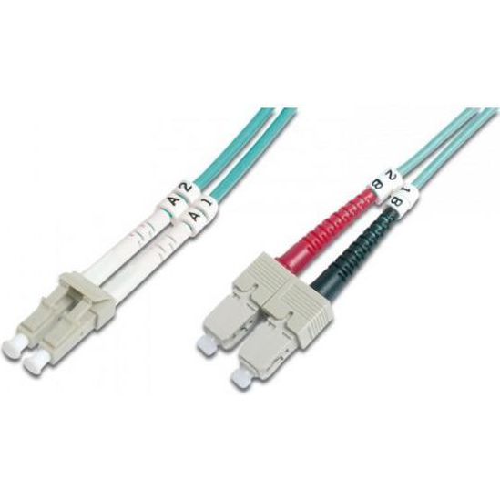 Techly SC-LC M-M 1m InfiniBand и оптичен кабел 1 м Функция Aqua colour