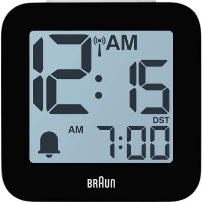 Braun BC25WP-DCF Radiogestuurde klok Anders Zwart, Wit