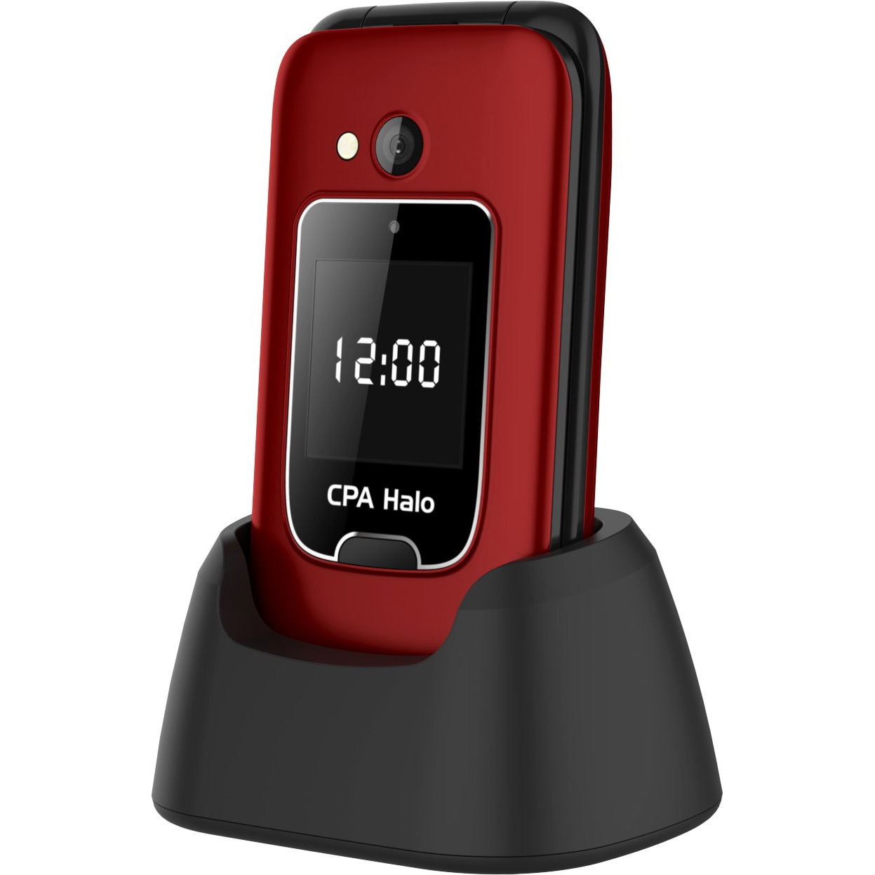 CPA Halo 25 Senior piros színű töltőállvánnyal (CPA HALO 25 RED)