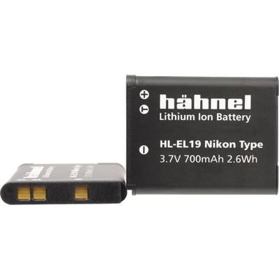 Kamera akku Hähnel Megfelelő eredeti akku EN-EL19 3.7 V 700 mAh HL-EL19 (10002022)