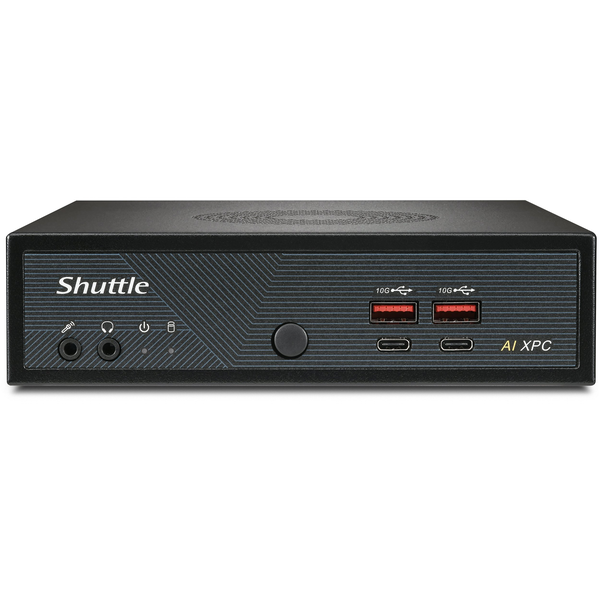 Shuttle Slim PC DN11H5 1,35 L størrelse PC Sort 125H Intel® SoC