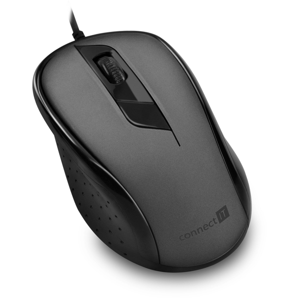 CONNECT IT Optická myš USB šedá