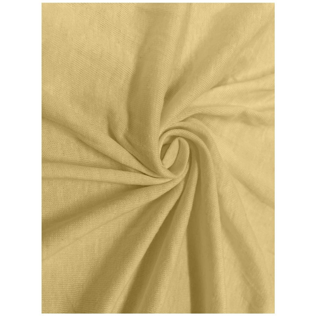 Kaptan Jersey Lux sheet, 180 × 200 cm, beige (5693218303-015)