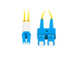 Optický patchcord Lanberg SM SC/UPC-LC/UPC DUPLEX 3.0mm LSZH G657A1 2