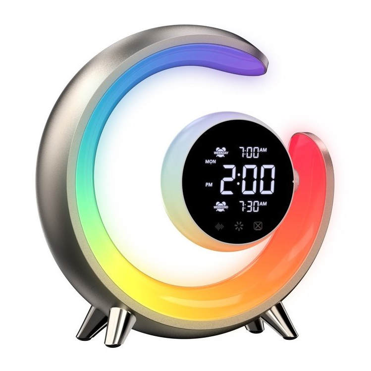 Immax LED Peacock éjjeli lámpa - arany/ezüst (08981L)