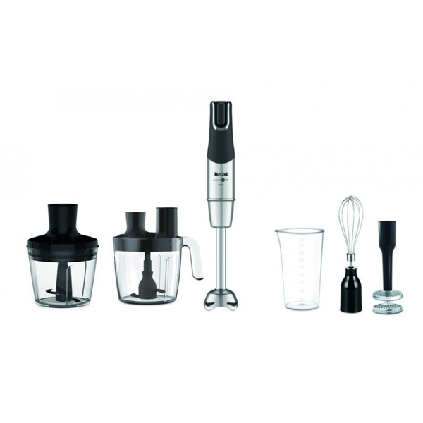 Tefal HB95LD 0,8 l Handmixer 1200 W Roestvrijstaal, Zwart